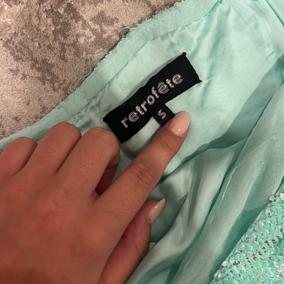 Retrofete Katy’s Sequince Dress - size S, fits like XS - Picture 6 of 6